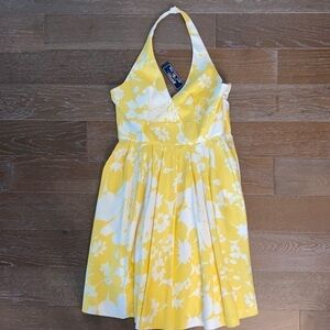 NWT American Living Floral Print Halter Dress | 14
